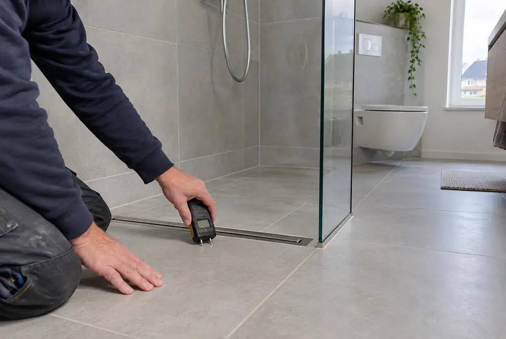 Lekdetectie Zutphen – badkamer in een nieuwbouwwoning